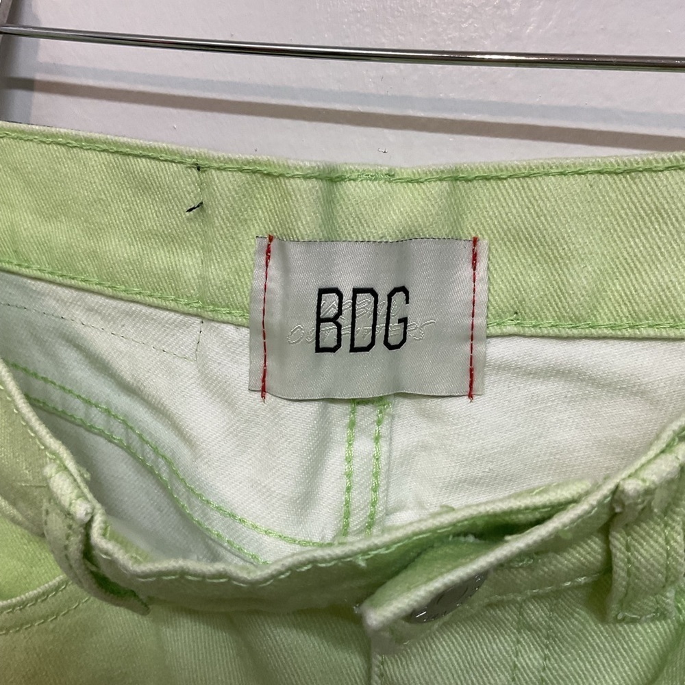 NWT BDG Ombre Wide Leg Jeans Blue Green Sz 26 - Picture 9 of 13